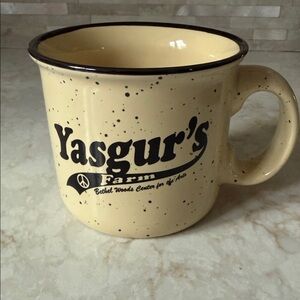 Bethel Woods Center Cream Mug NWOT